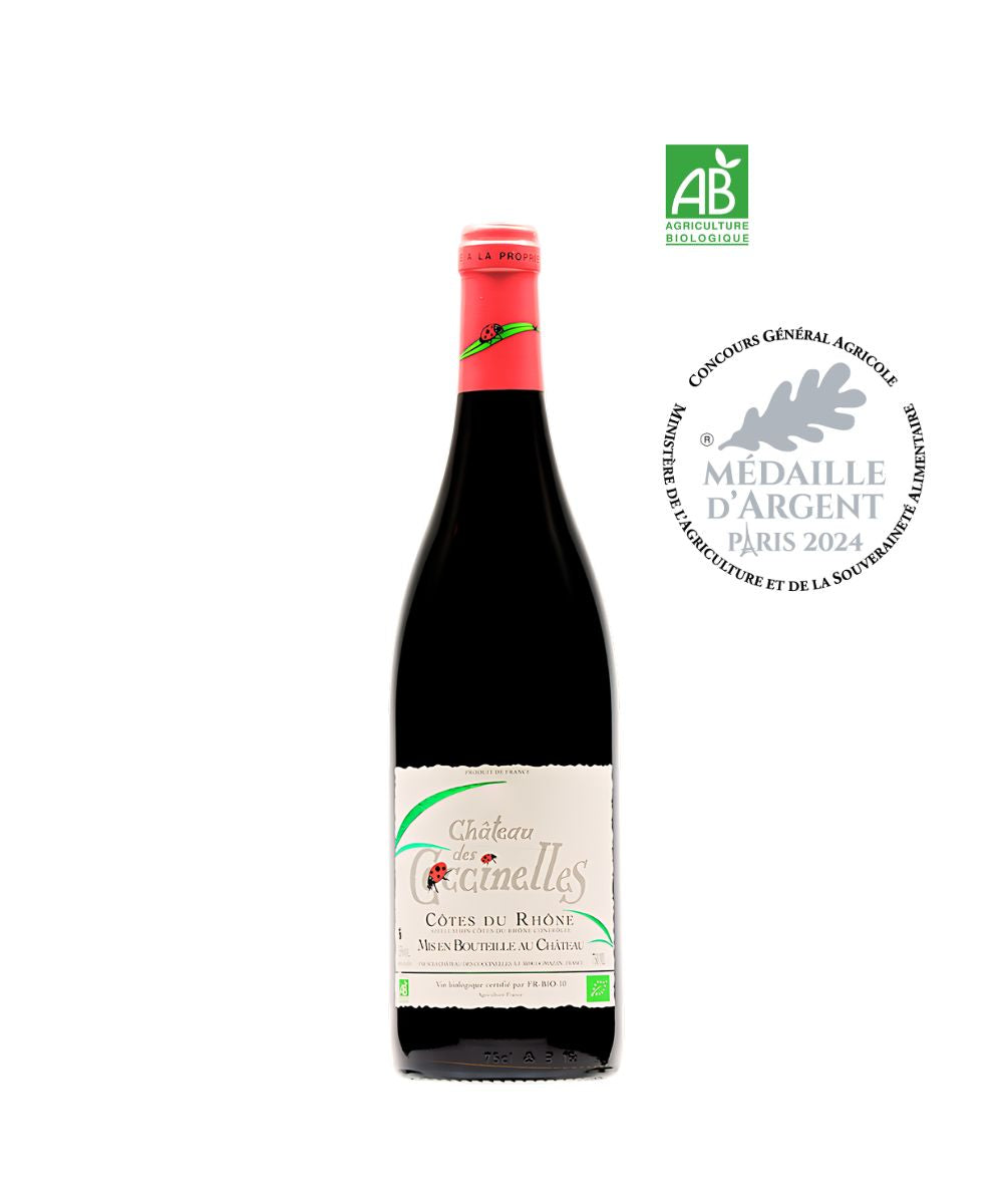 Château des Coccinelles - COFFRET Trilogie Vins Rouges - Côtes du Rhône - Biologique