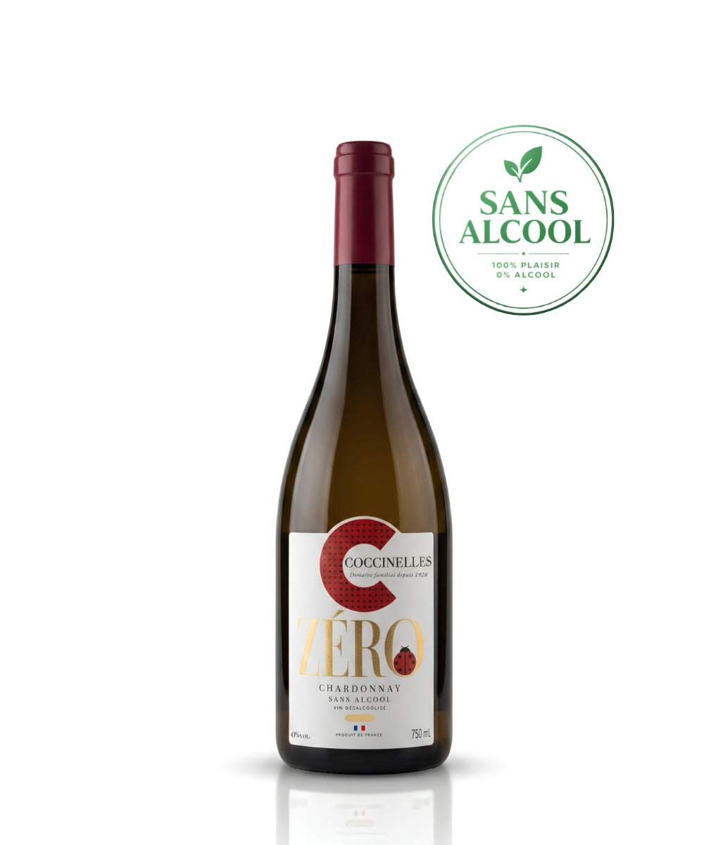 Coffret Duo ZÉRO – Sans Alcool (Bulles + Chardonnay) - Coccinelles