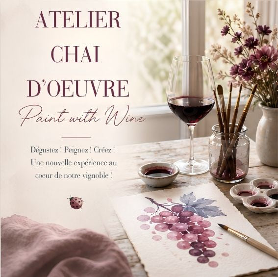Chai d’œuvre Workshop – €10 deposit on €50 (booking essential) - May 30, 2026