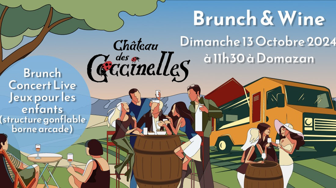 Brunch & Wine au Château des Coccinelles - 13 octobre 2024