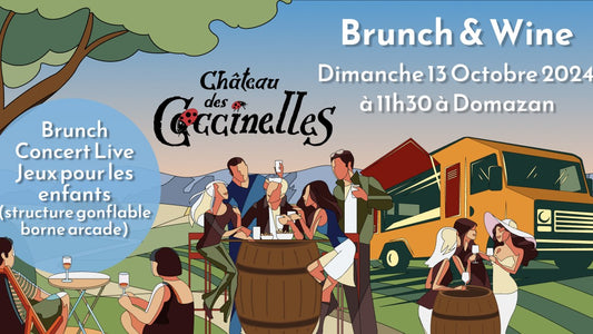 COMPLET - Brunch & Wine au Château des Coccinelles - 13 octobre 2024