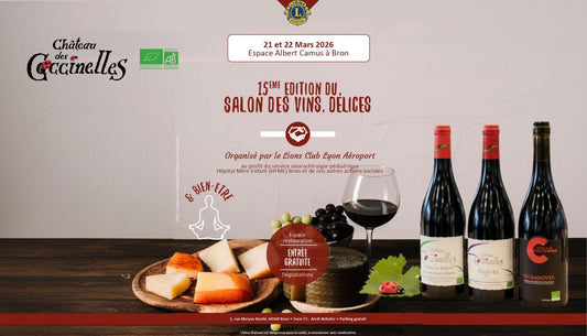 Lyon, venez déguster nos Côtes du Rhône bio au Salon de Bron 2026