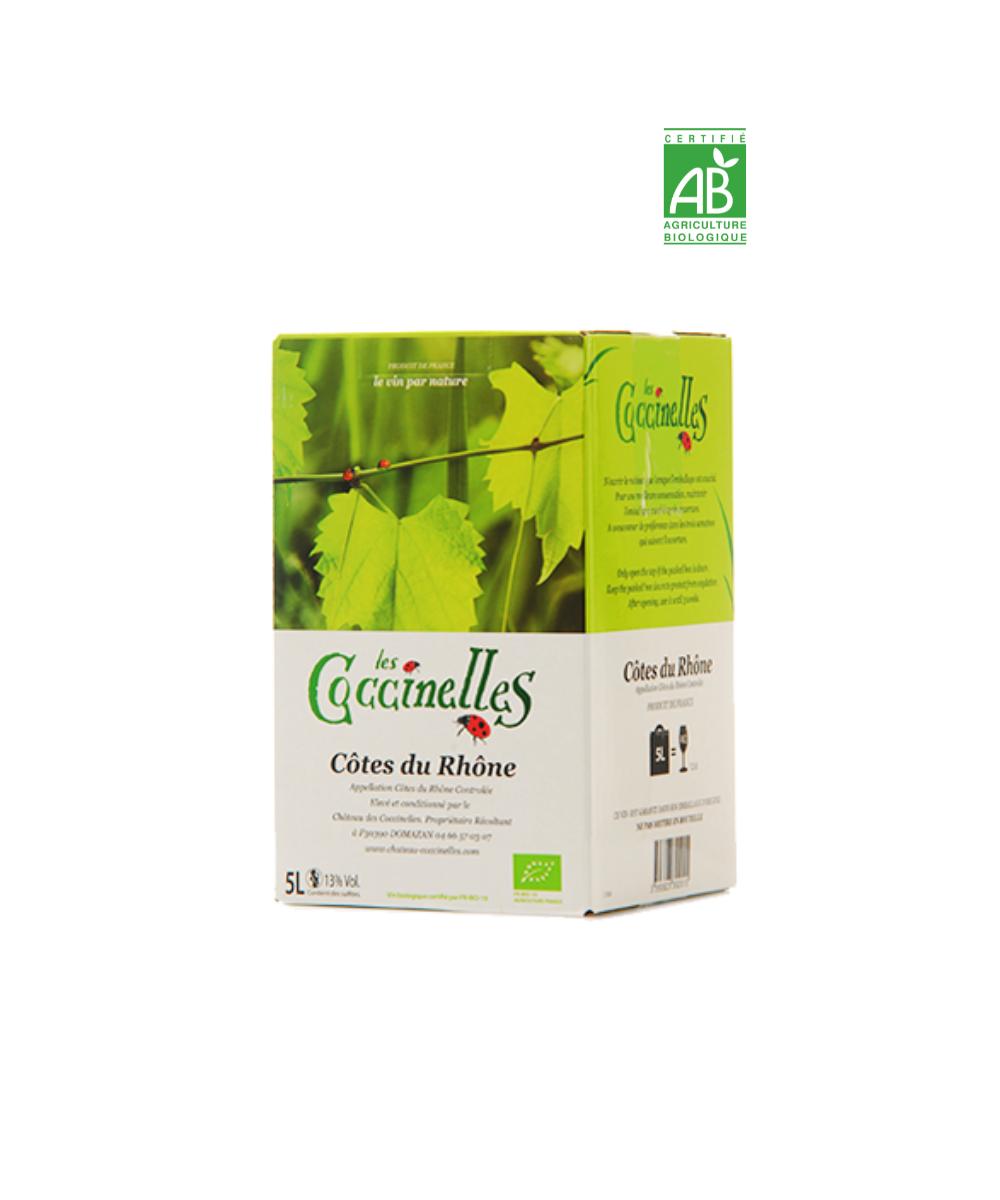 Château des Coccinelles - BIB - 3L - 5 L - Cubi Blanc - Biologique