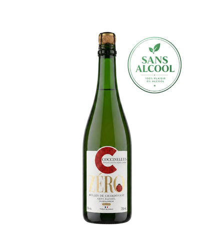 Coffret Duo ZÉRO – Sans Alcool (Bulles + Chardonnay) - Coccinelles