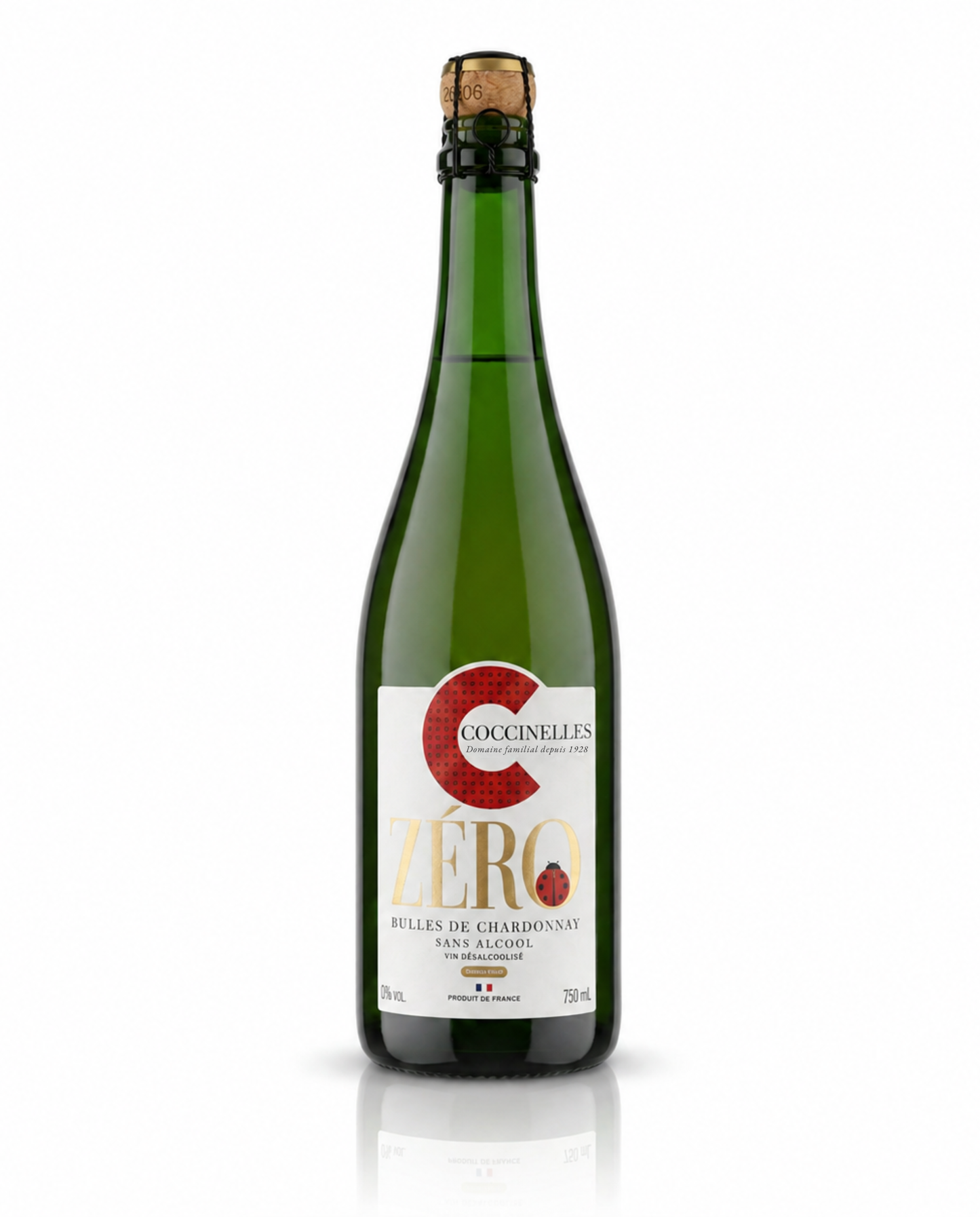 Coccinelles Zéro – Bulles de Chardonnay sans alcool - Coccinelles