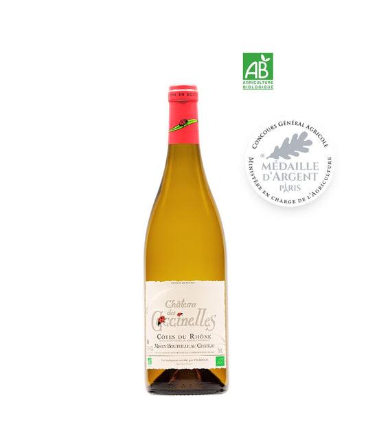 Château des Coccinelles - Côtes du Rhône - Blanc - Biologique