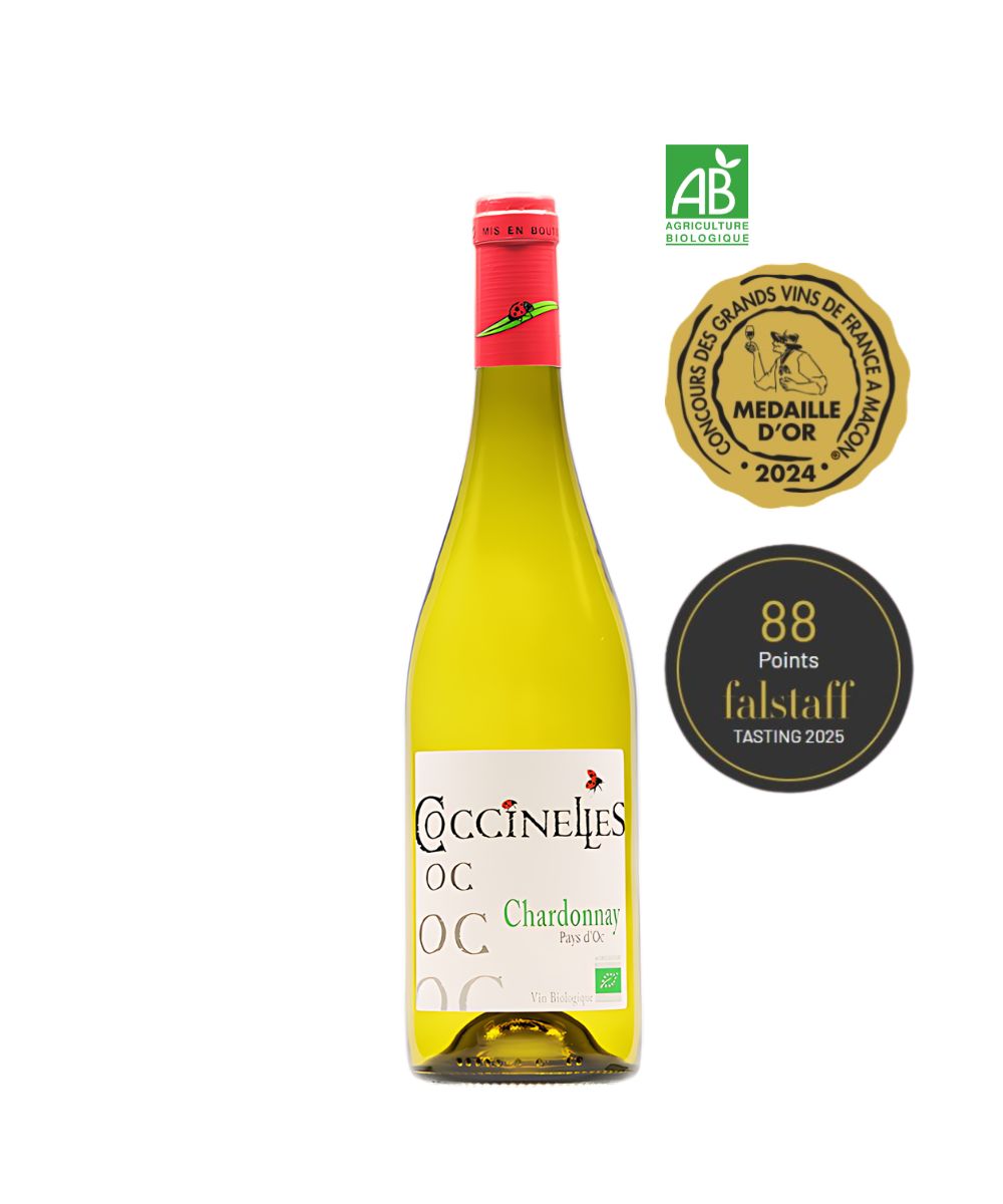 Coccinelles - Chardonnay -  IGP Pays d’Oc - Biologique