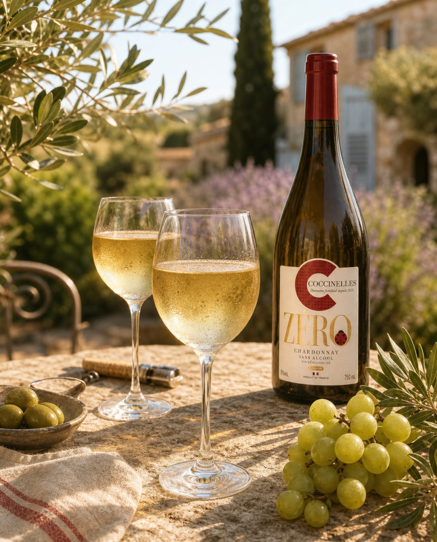 Cuvée Zéro – Chardonnay sans alcool - Coccinelles